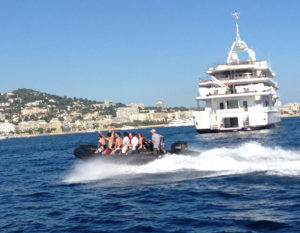 Sortie VIP Cannes Taxi Boat