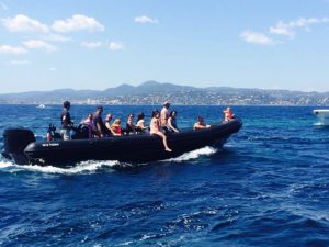 Taxi Boat Semi Rigide Skipper Cannes Monaco Saint Tropez